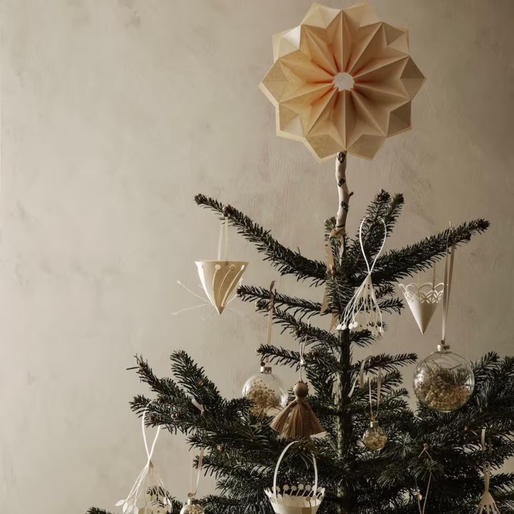 Ferm Living Christmas Paper střapec, sada 3