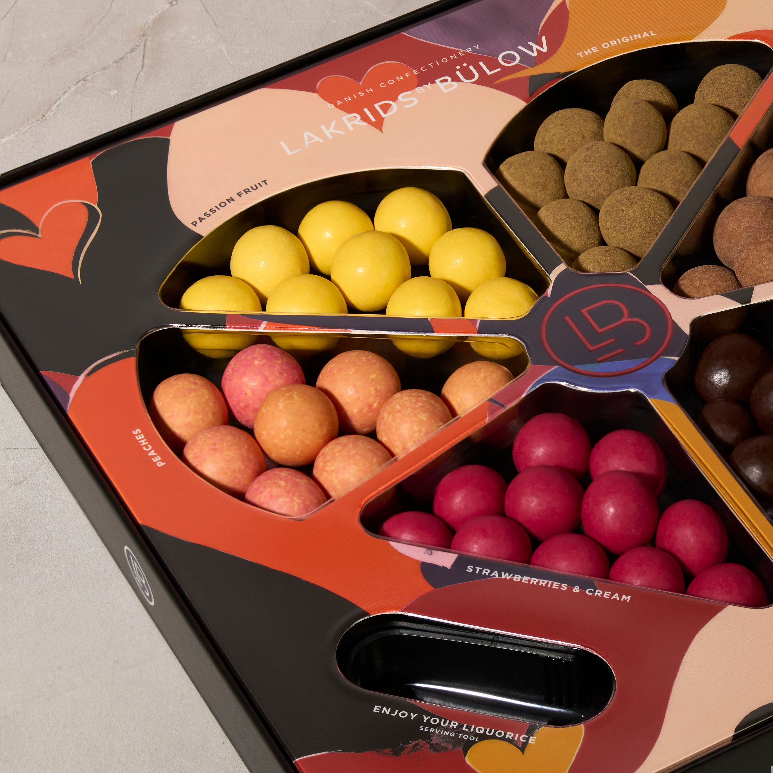 Lakrids by Bülow Výběrová krabička Láska 2025, 450g 