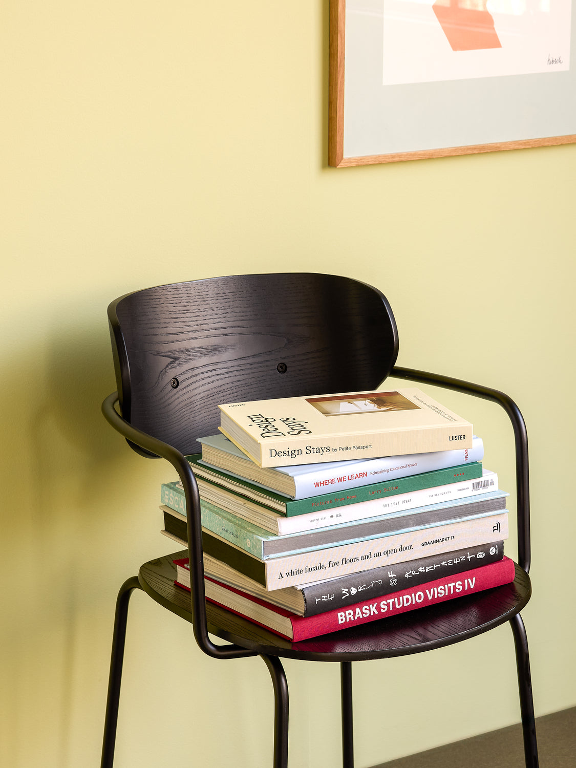 Hübsch Arch Dining Chair, Black