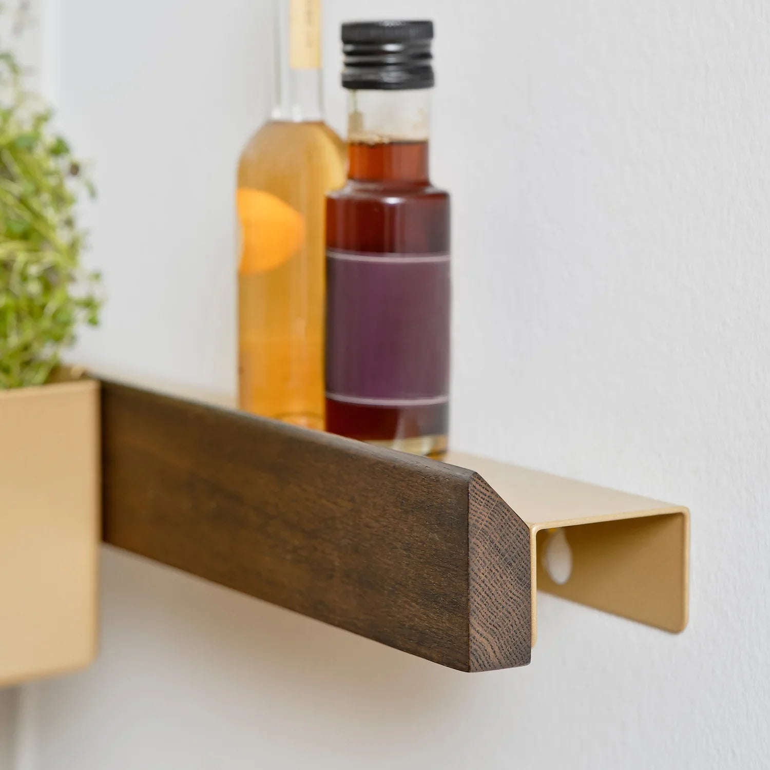 Gejst Flex Rail 40, Dark Oak/Brass