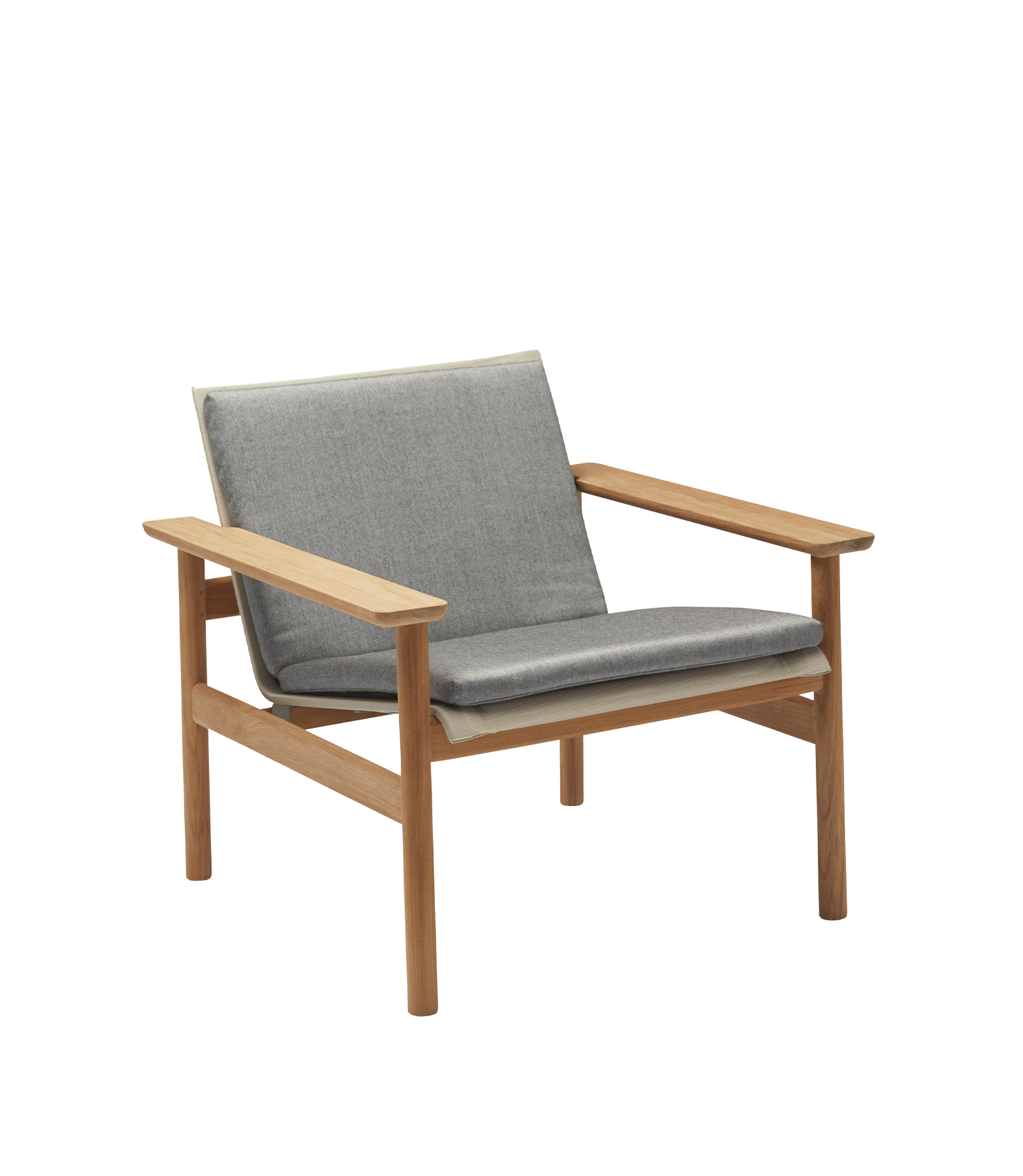 Fritz Hansen Pelagus venkovní lounge křeslo teak/písek 