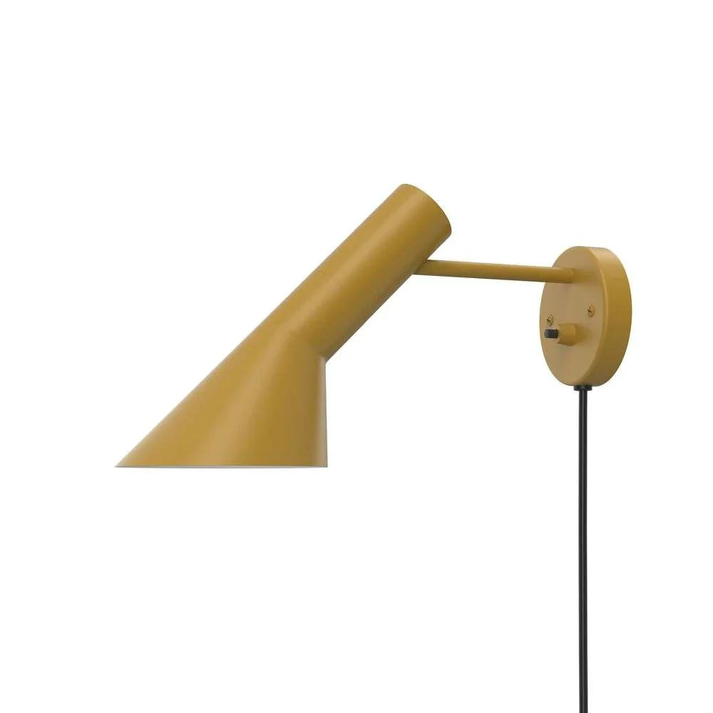 Louis Poulsen AJ Wall Lamp V3, Ocher Yellow