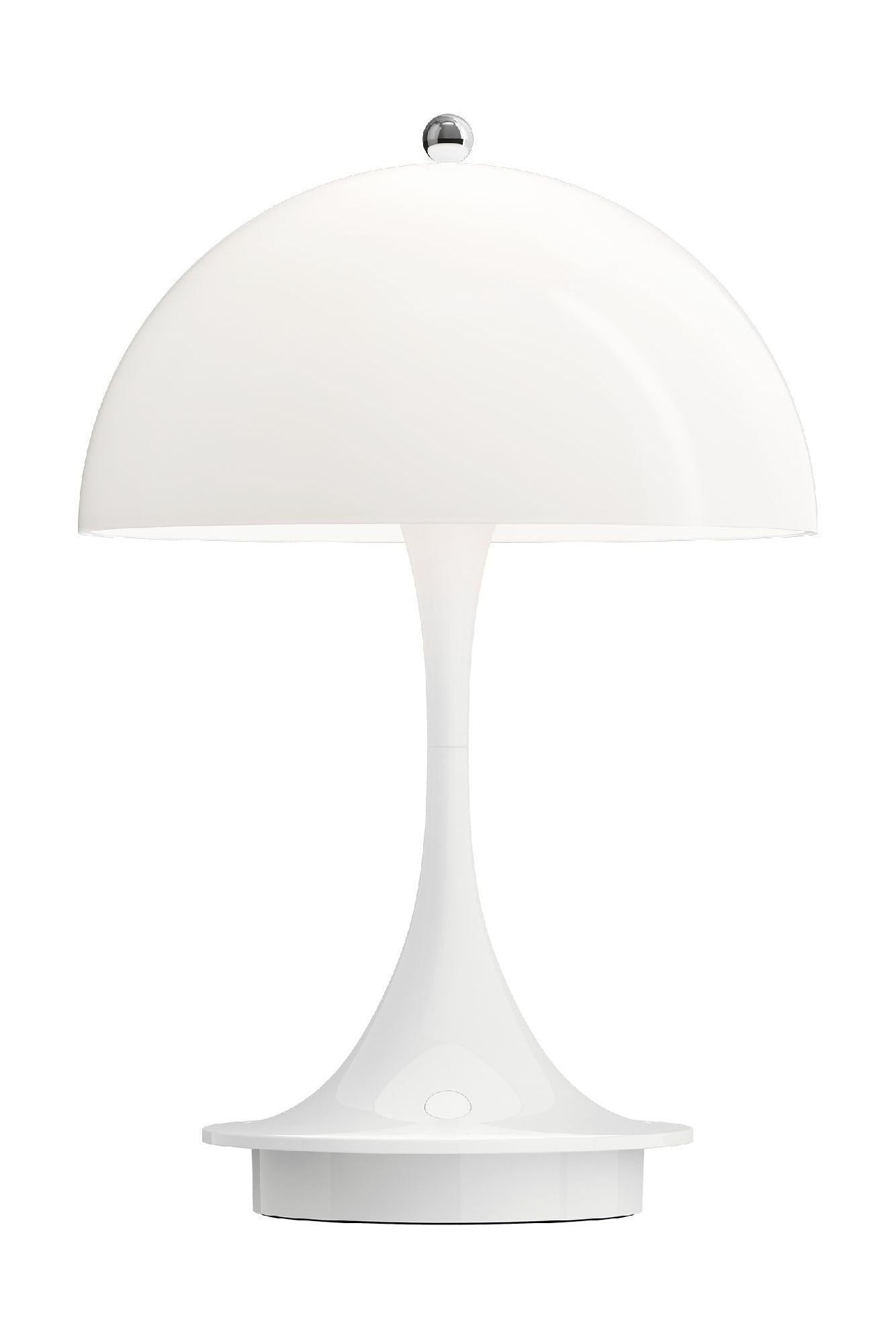 Louis Poulsen Panthella 160 Přenosná stolní lampa LED 27 K v2, bílá