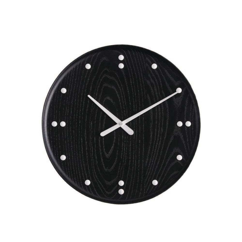 Architectmade Finn Juhl Wall Clock Black Ash, Ø25 cm
