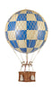 Authentic Models Royal Aero Balloon Model, Check Blue, ø 32 Cm