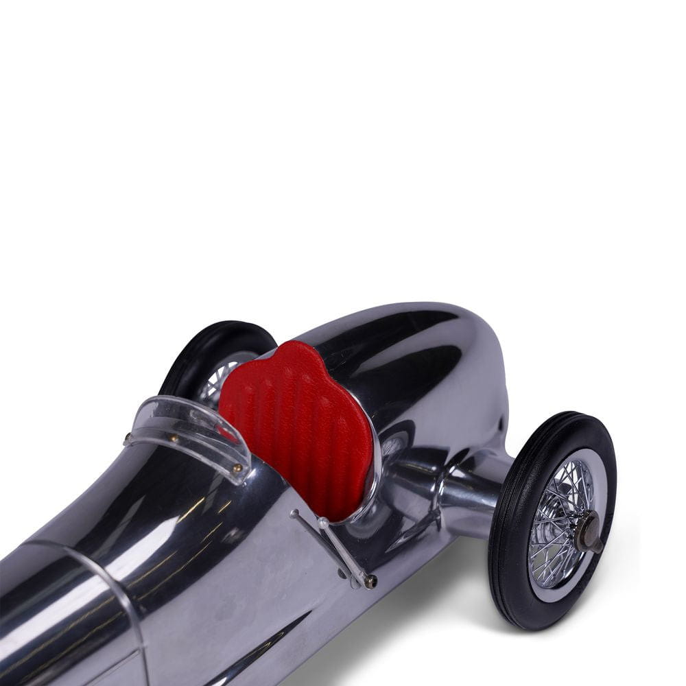 Authentic Models Silver Arrow Racing Car Model, Red Seat
