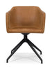 Bent Hansen Since Chair, Black Turning Frame/Brandy Davos Leather