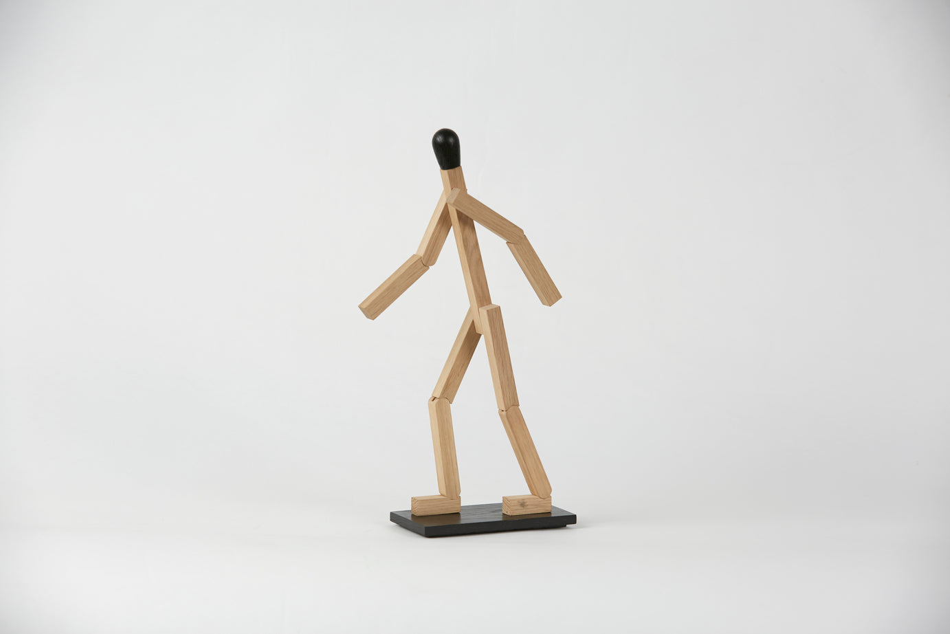 Boyhood Match Man Decorative Figure, Large