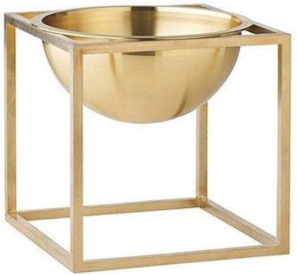 Audo Copenhagen Kubus Bowl Brass, 14cm