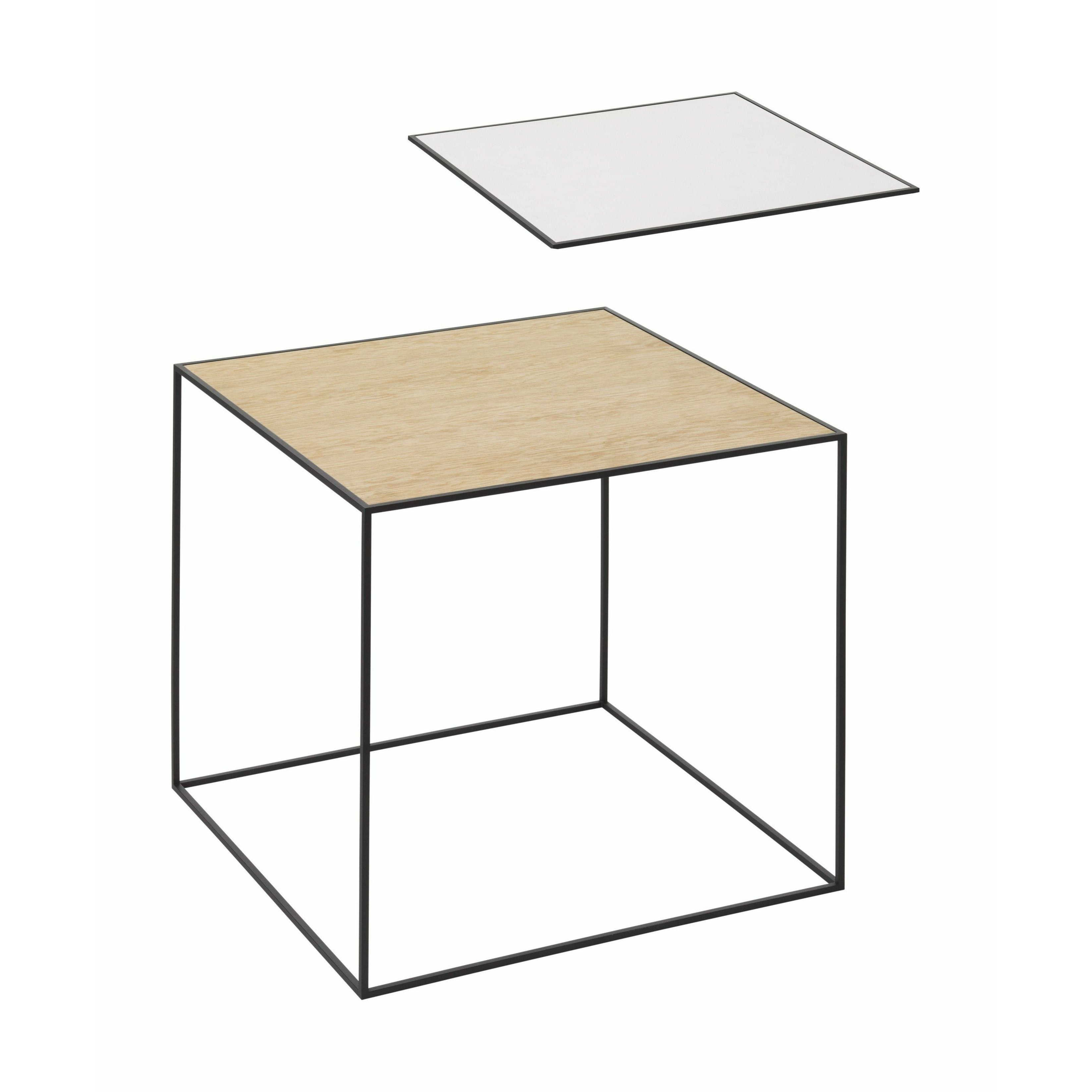 Audo Copenhagen Twin 42 Tabletop, White/Oak