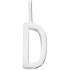 Design Letters Letters Pendant A Z 16 Mm, Silver, D