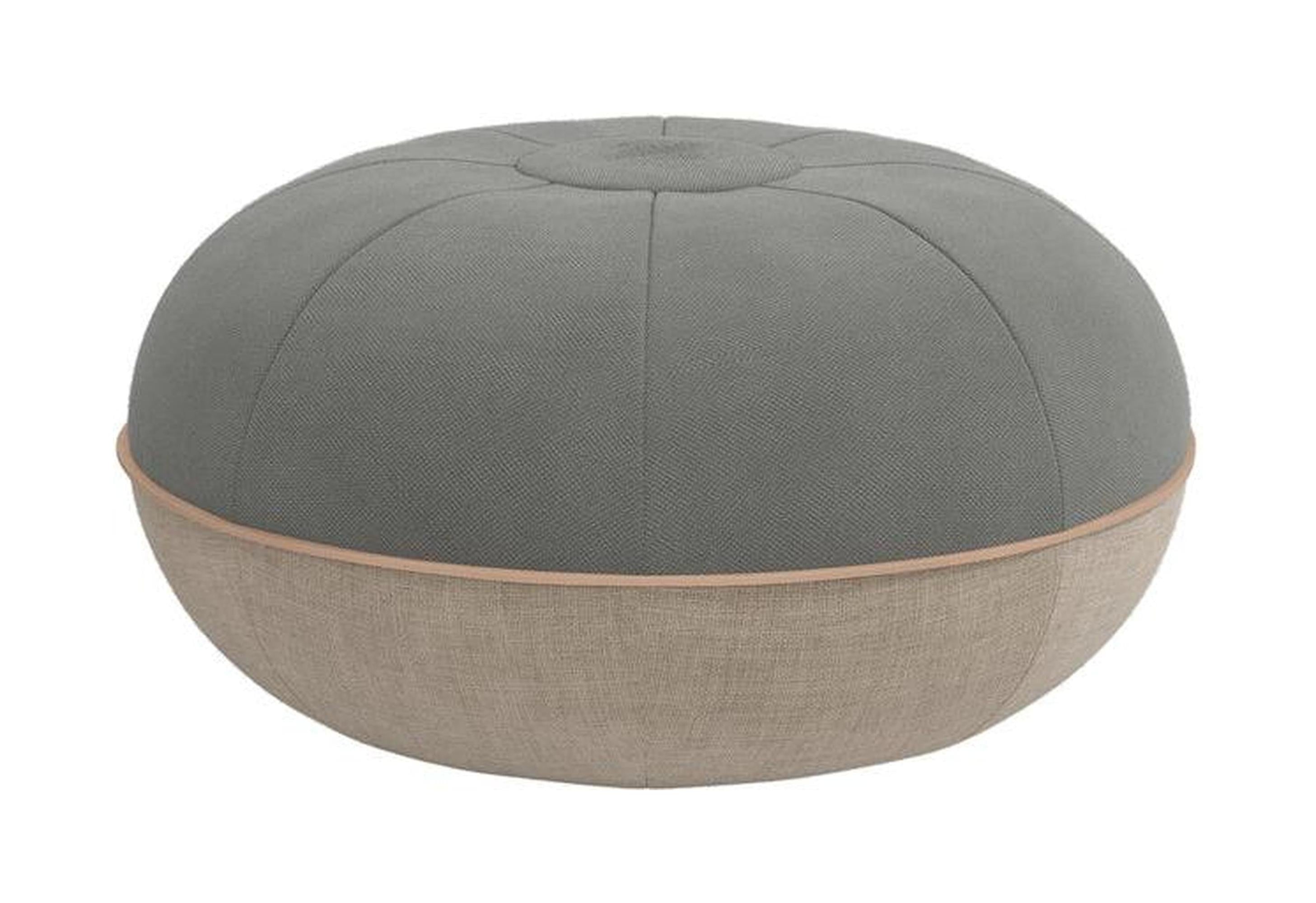 Fritz Hansen CM Pouf Large, Steelcut šedá 