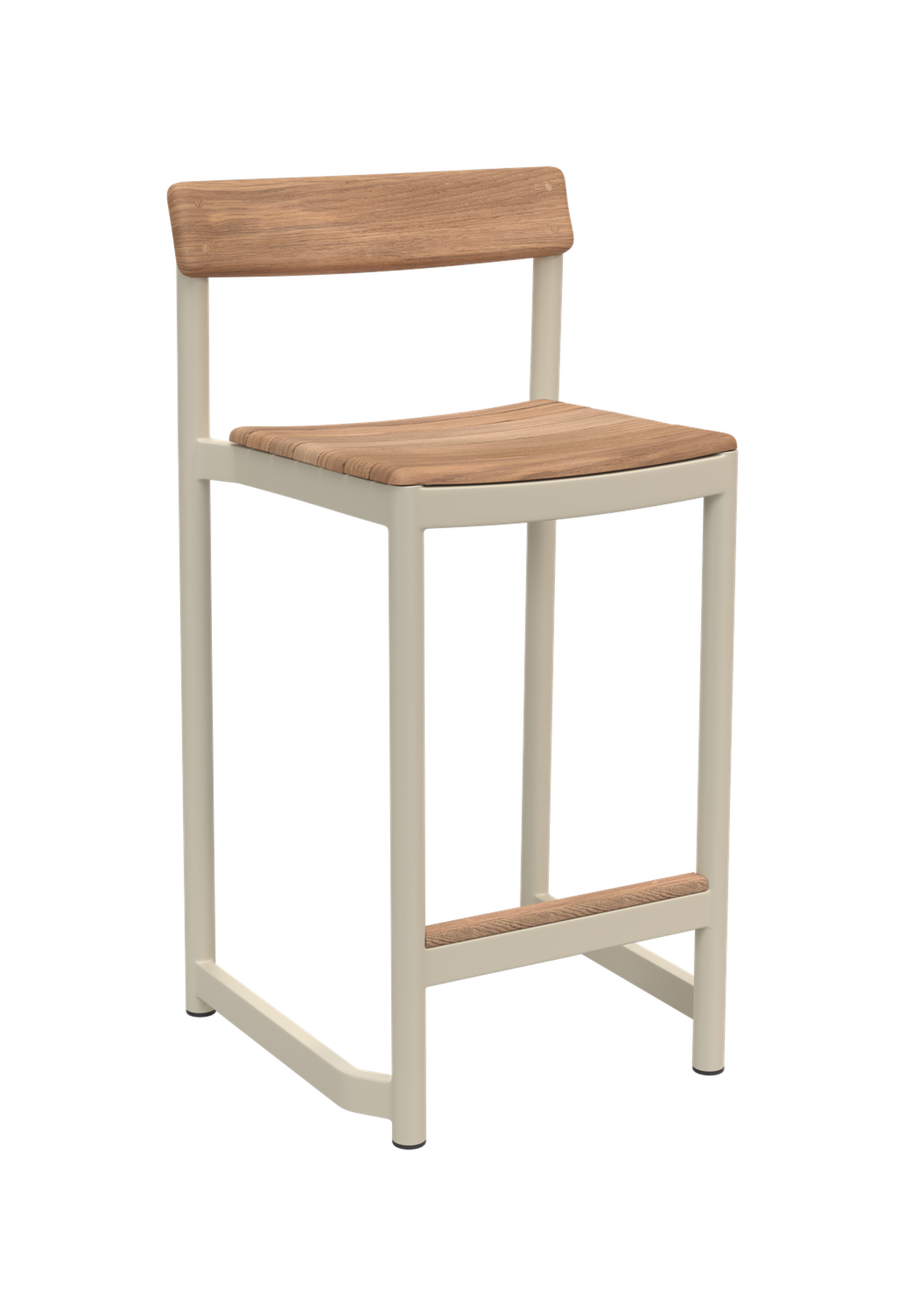 Fritz Hansen Pelagus Counter Stool, světle slonová kost 