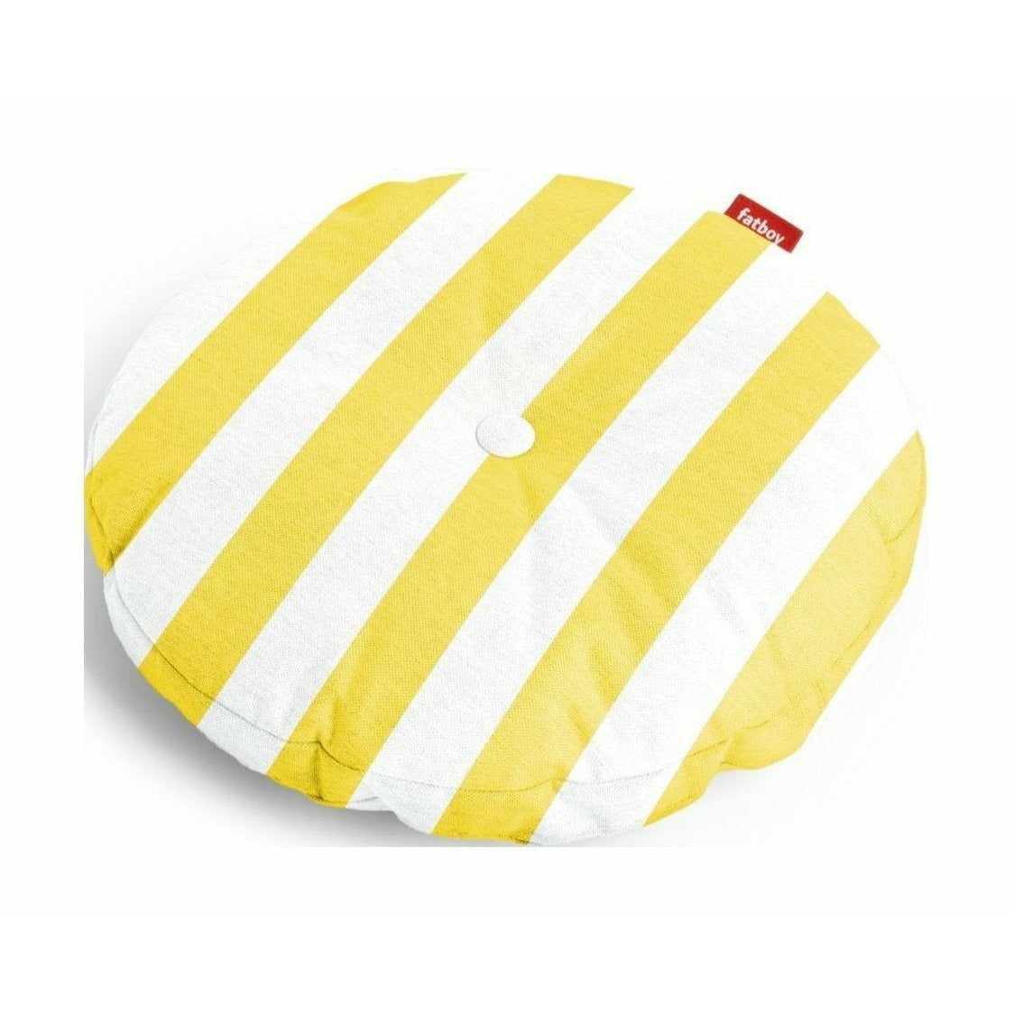 Fatboy Circle Pillow, Yellow Stripes