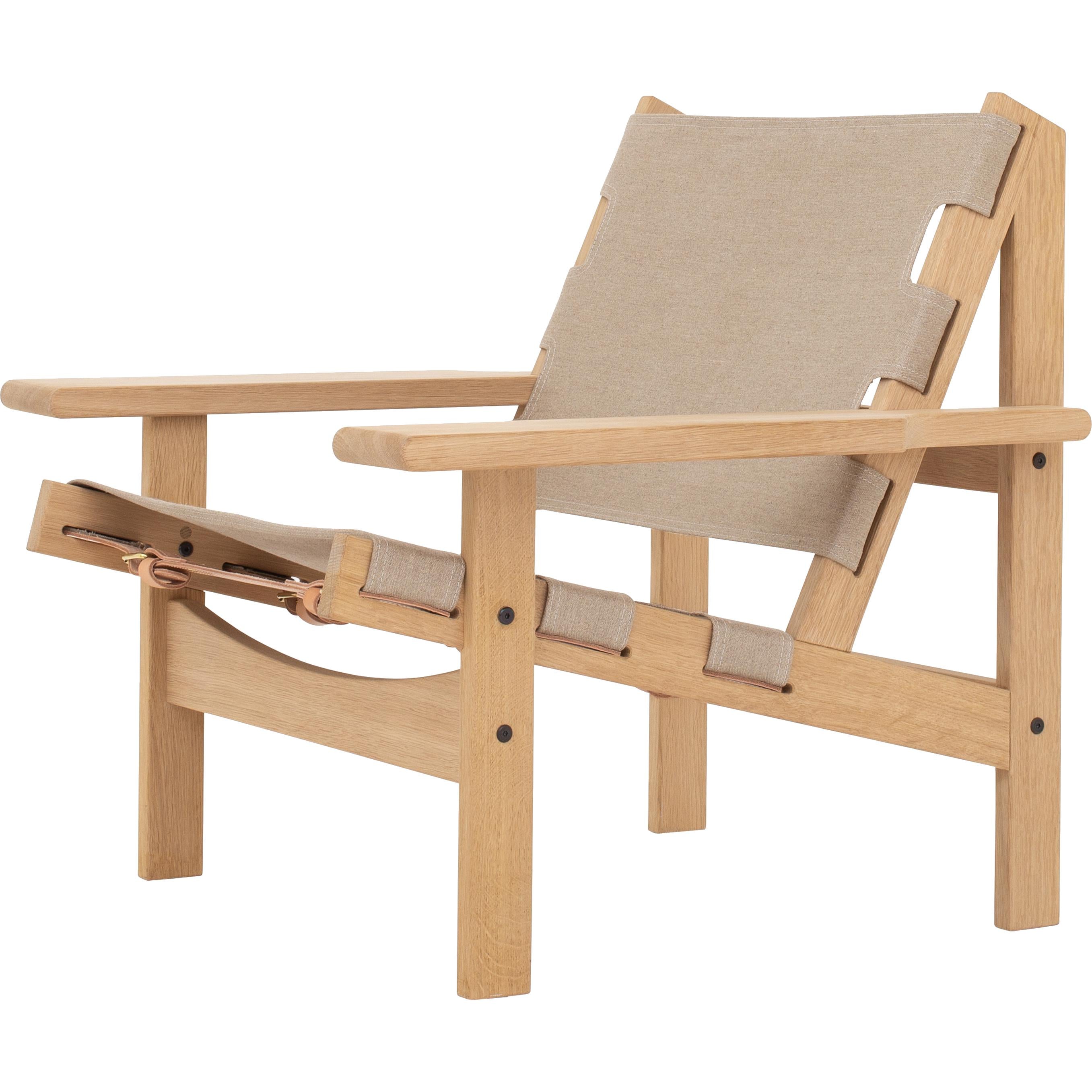 Klassik Studio Kø Hunting Chair Oak Soaped, Canvas