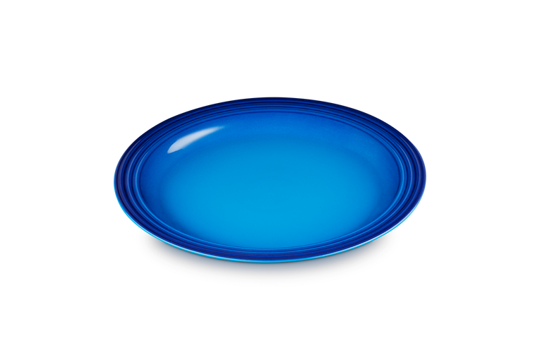 Le Creuset Middagsplade 27 cm, azurblå
