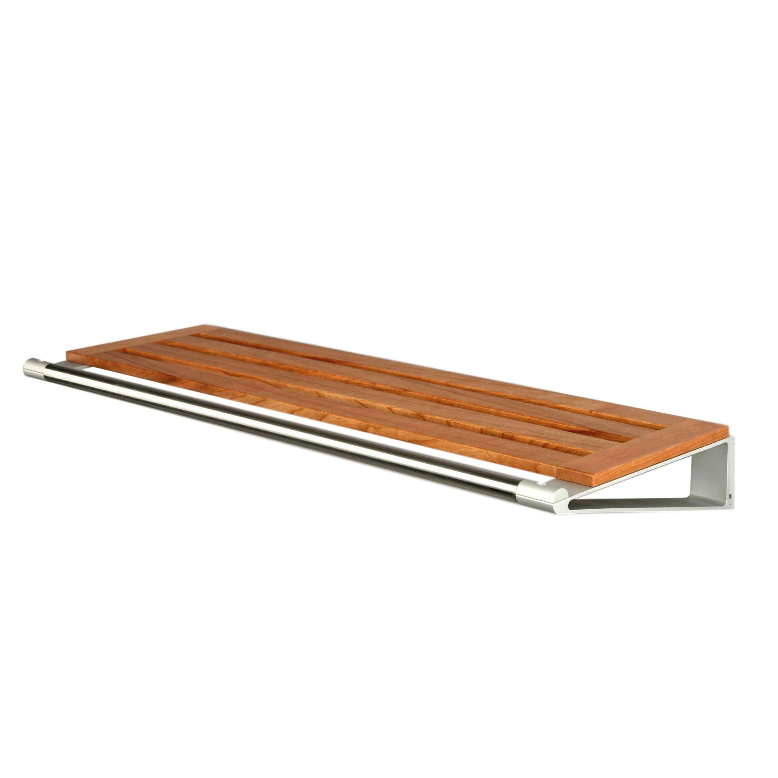 Loca Knax hoedplank 40 cm, kersen/aluminium