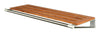 Loca Knax hoedplank 40 cm, kersen/aluminium