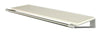 Loca Knax hoedplank 40 cm, wit/aluminium