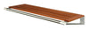 Loca knax klobouk police 80 cm, mahagon/hliník