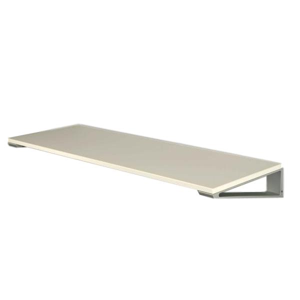 Loca Knax Shoe Rack 40 Cm, White/Aluminium