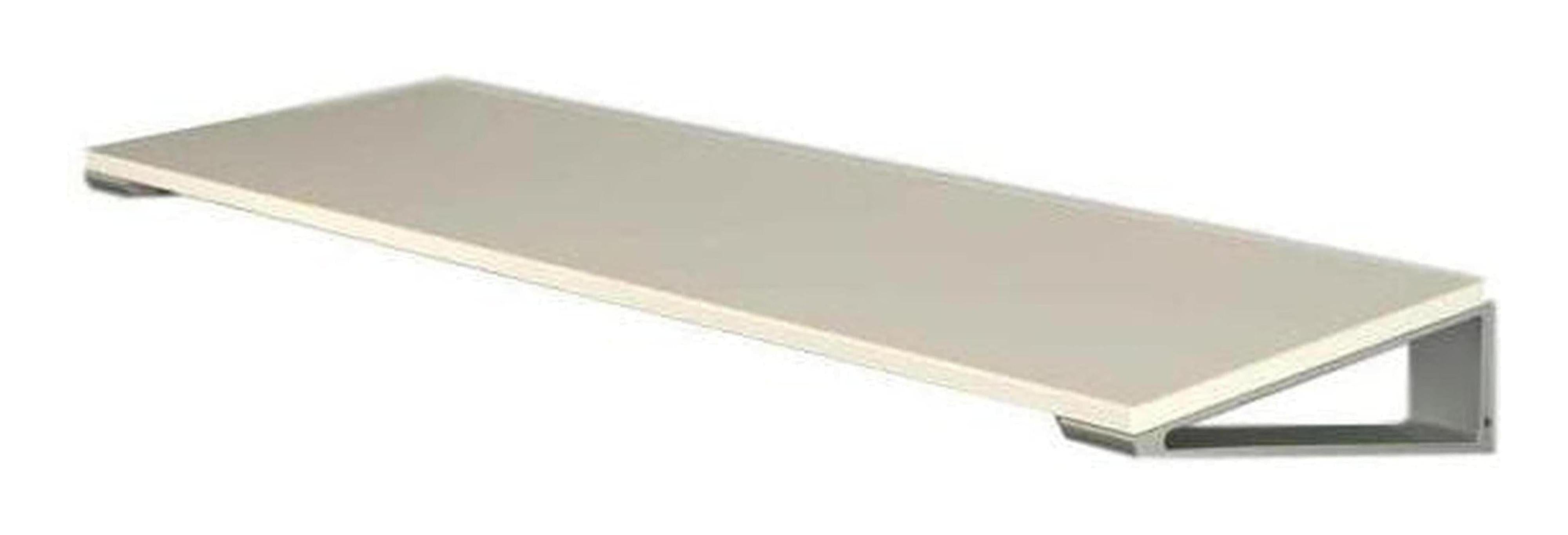 Loca Knax Shoe Rack 40 Cm, White/Aluminium