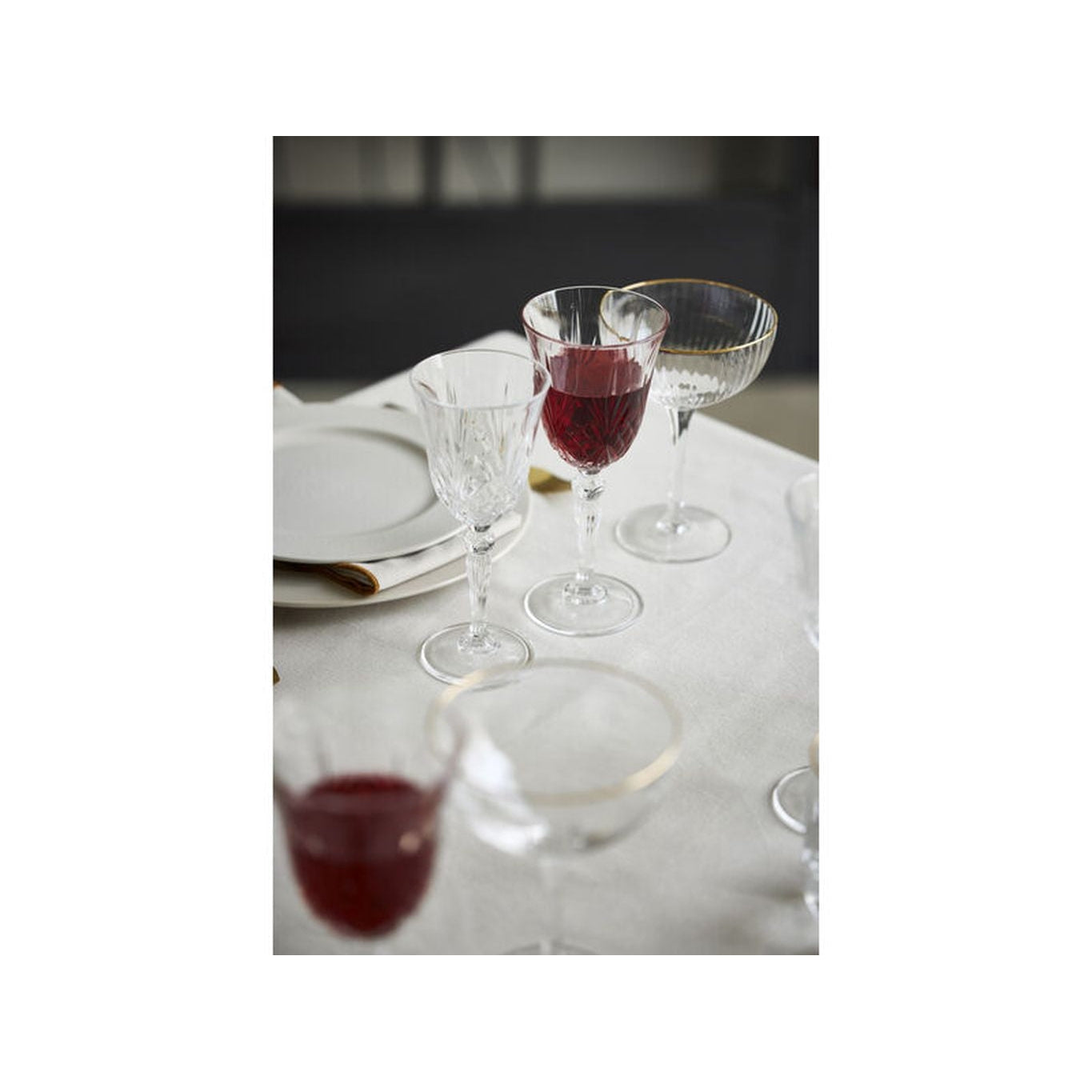 Lyngby Glas Melodia Krystal Red Wine Glass 27 Cl, 4 Pcs.