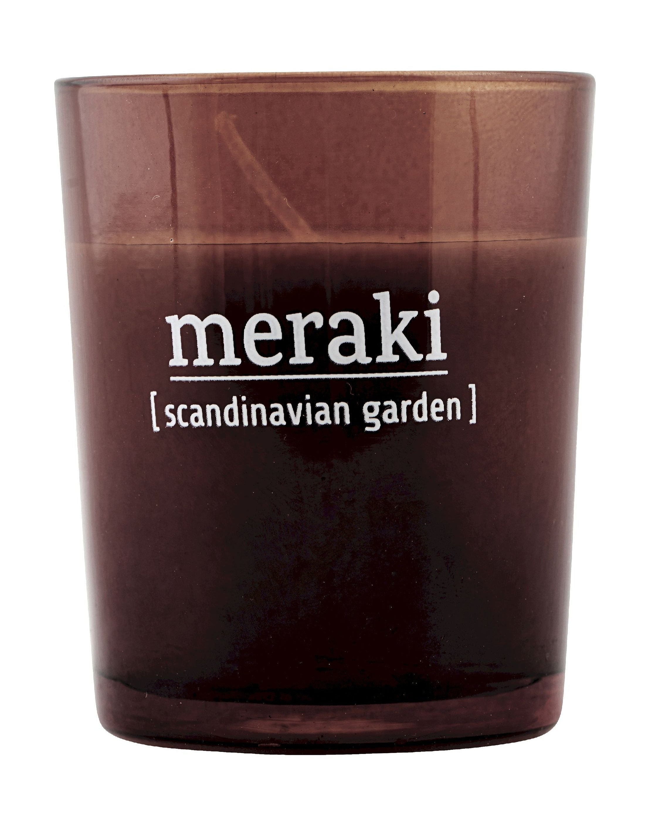 Meraki Scented Candle H6,7 Cm, Scandinavian Garden