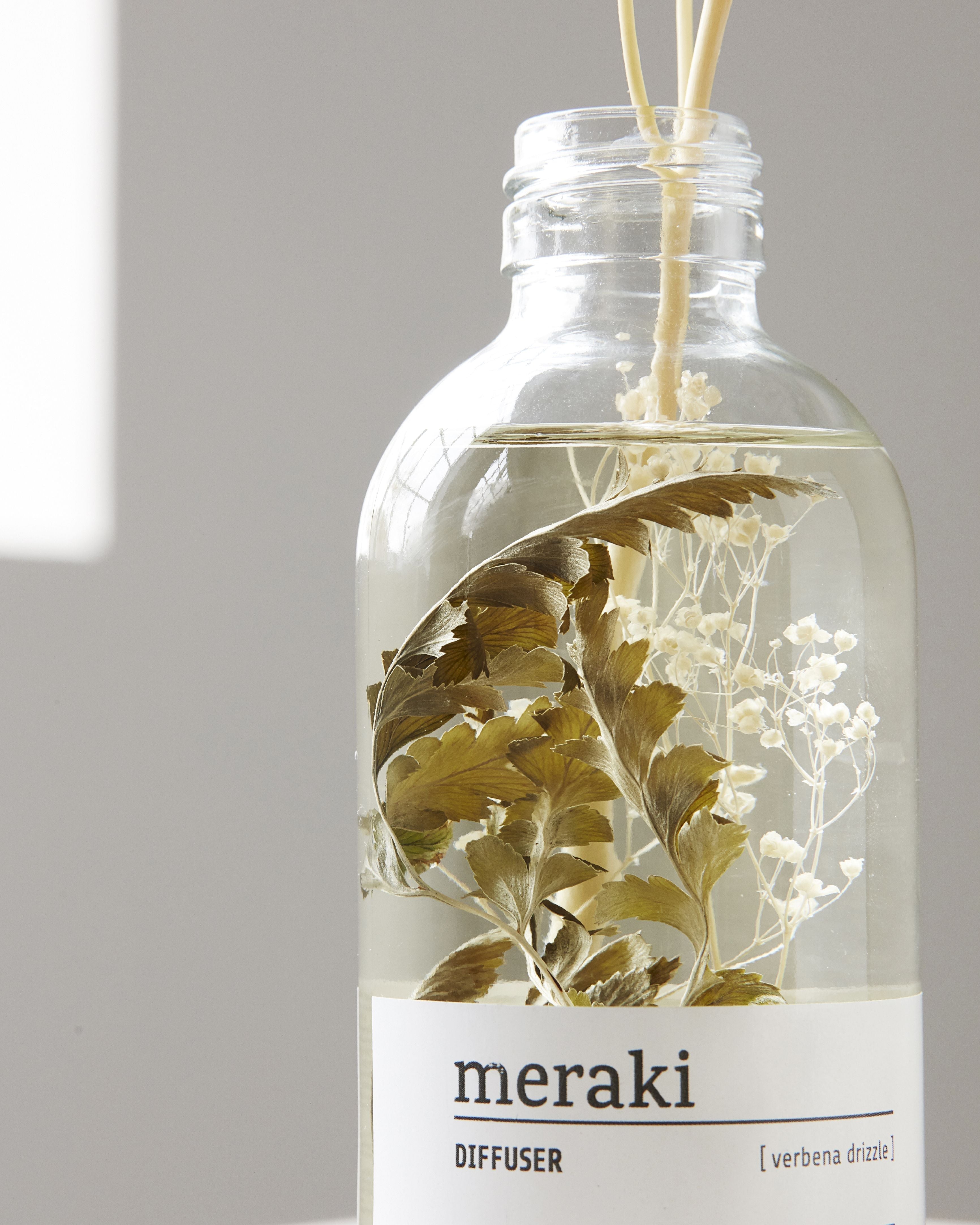 Meraki Fragrance Diffuser With 7 Sticks, Verbena Drizzle