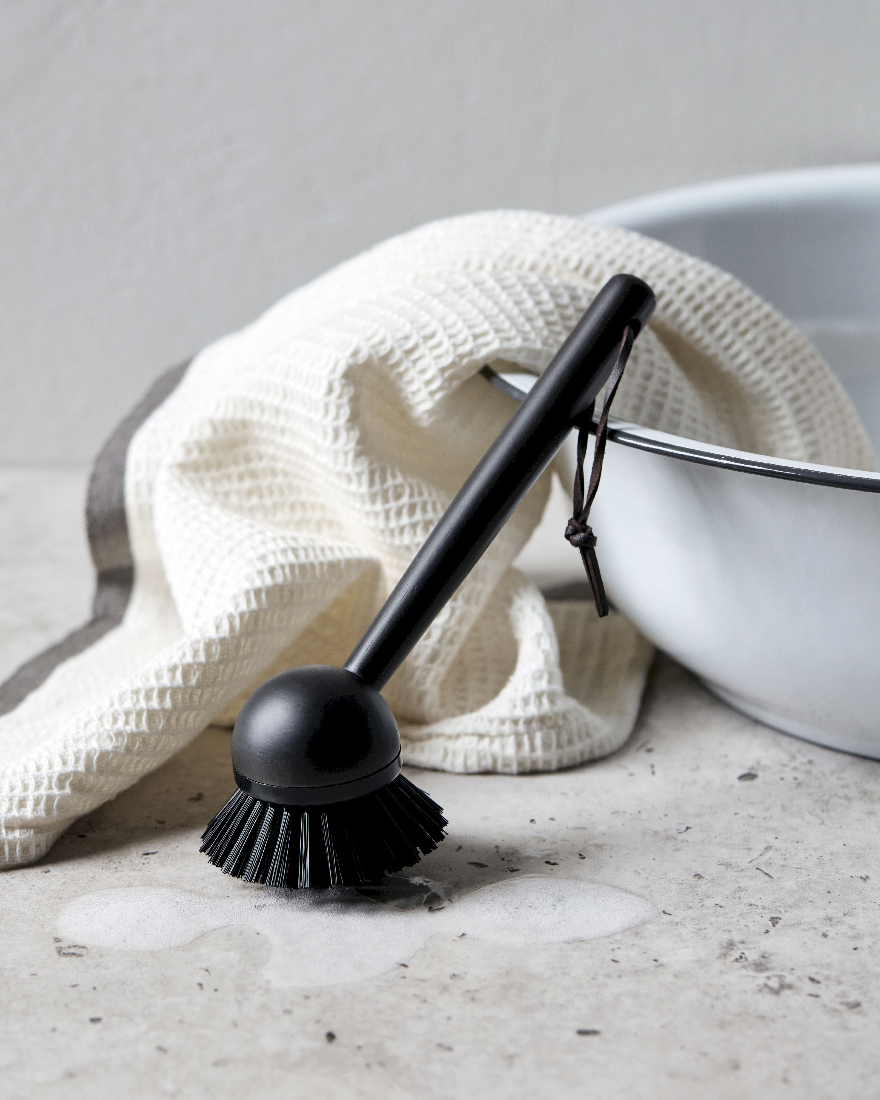 Meraki Dishwashing Brush, Speckled Black