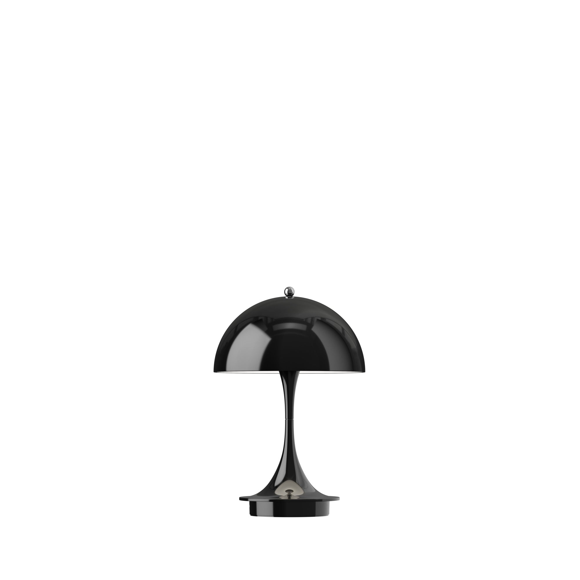 Louis Poulsen Panthella 160 Portable Table Lamp V3, Opaque Black