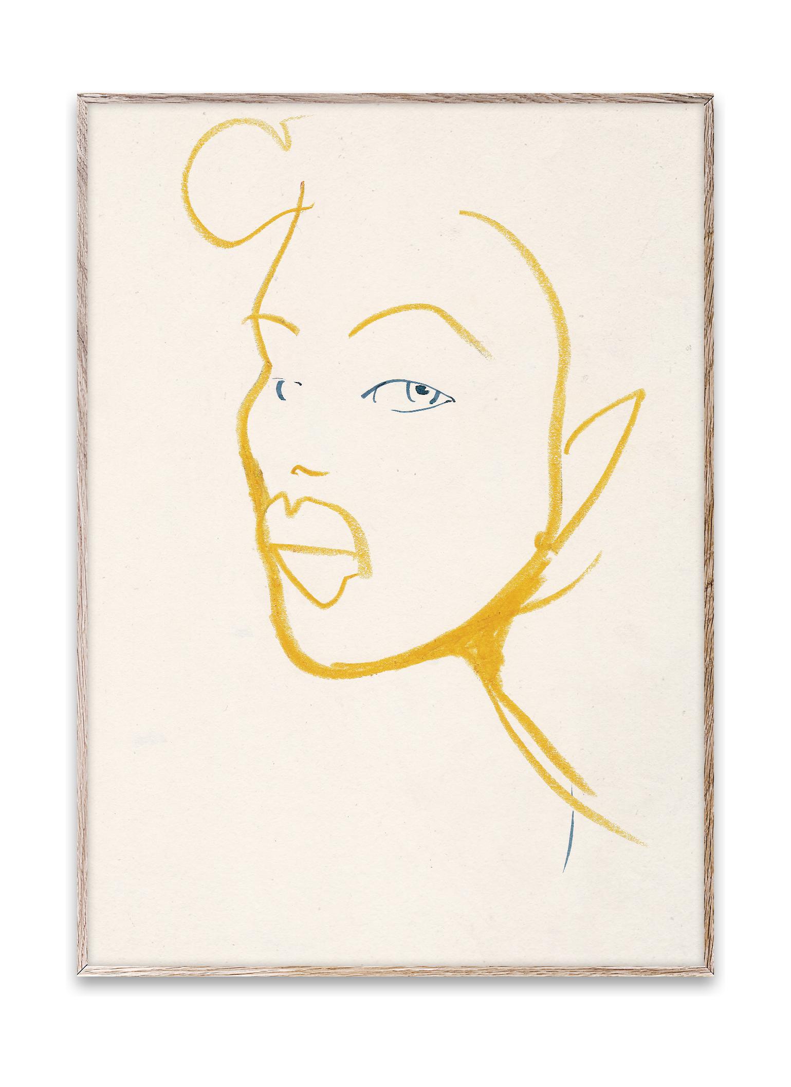 Paper Collective Silhouette 03 Plakat, 30x40 cm