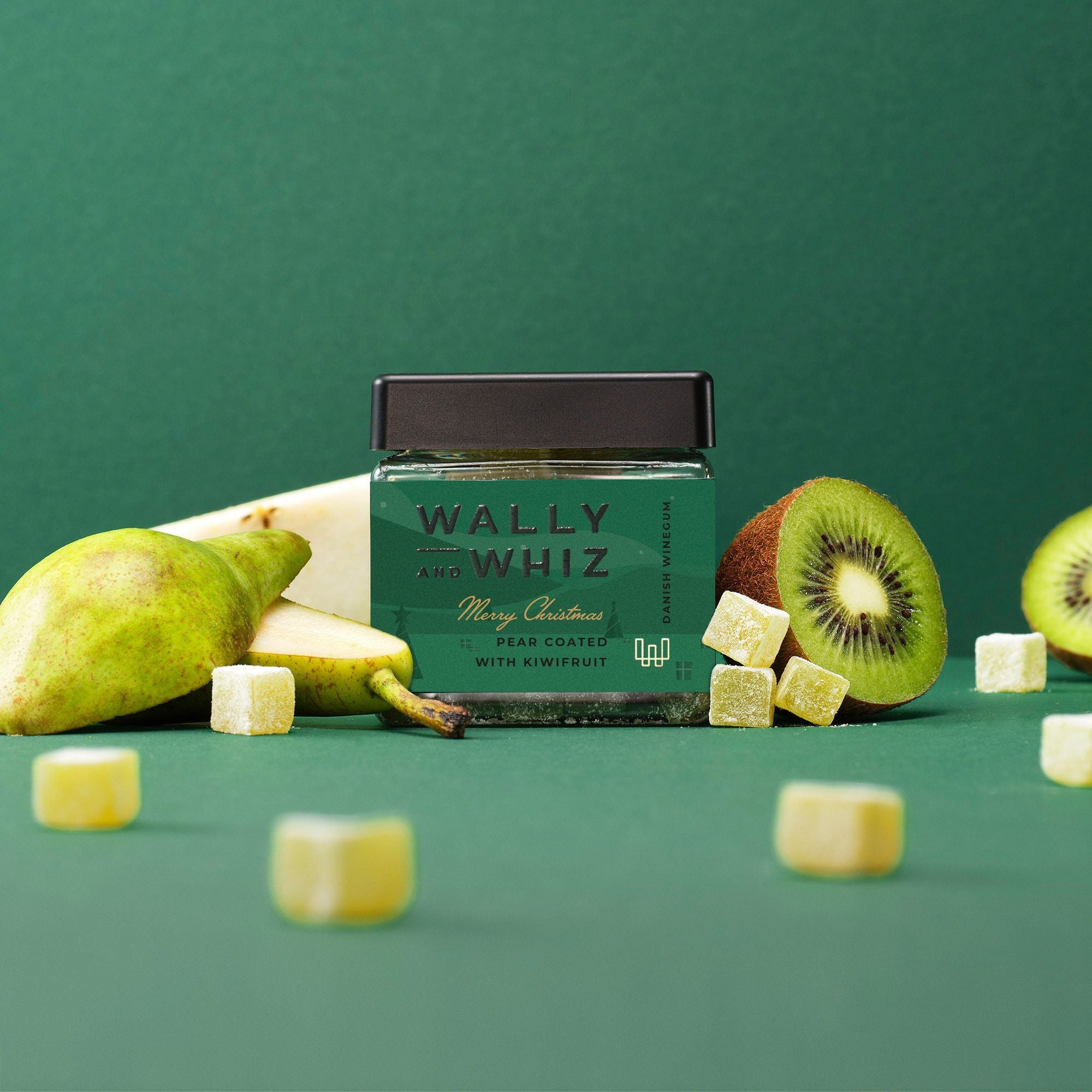 Wally And Whiz Reindeer Gray 1 Lille Cube Pear W Kiwi 140g