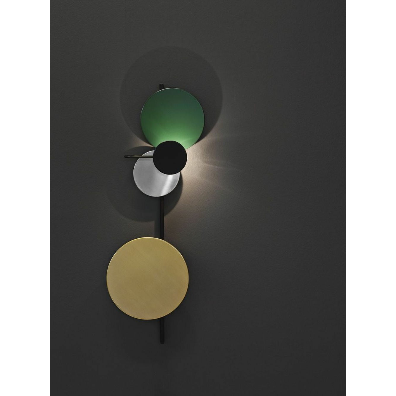 Please Wait To Be Seated Planet Wall Lamp Eu, Green