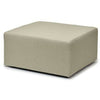 Puik Chester Footstool, Silver