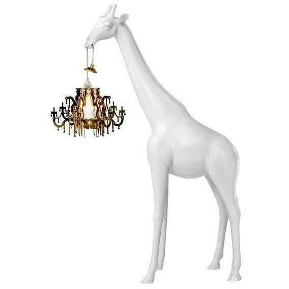 Qeeboo Giraffe In Love Floor Lamp Xs H 1m, White