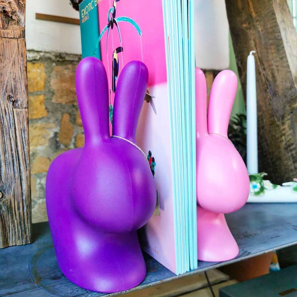 Qeeboo Rabbit Doorstop Xs, Pink