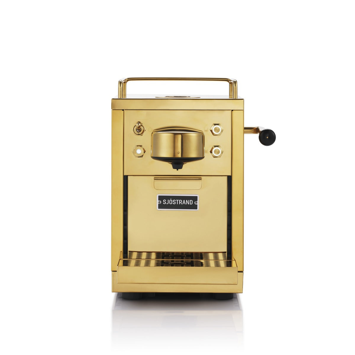 Sjöstrand Espresso Capsule Machine, Brass