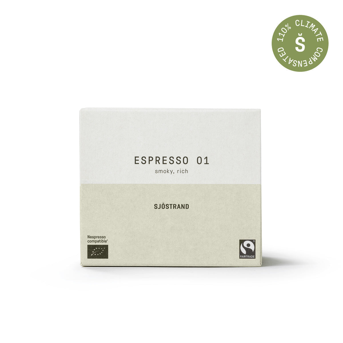 Sjöstrand Coffee Capsules 10 Pack, No. 1 Espresso