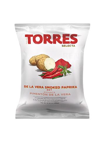 Torres Selecta røget paprika chips, 150 g