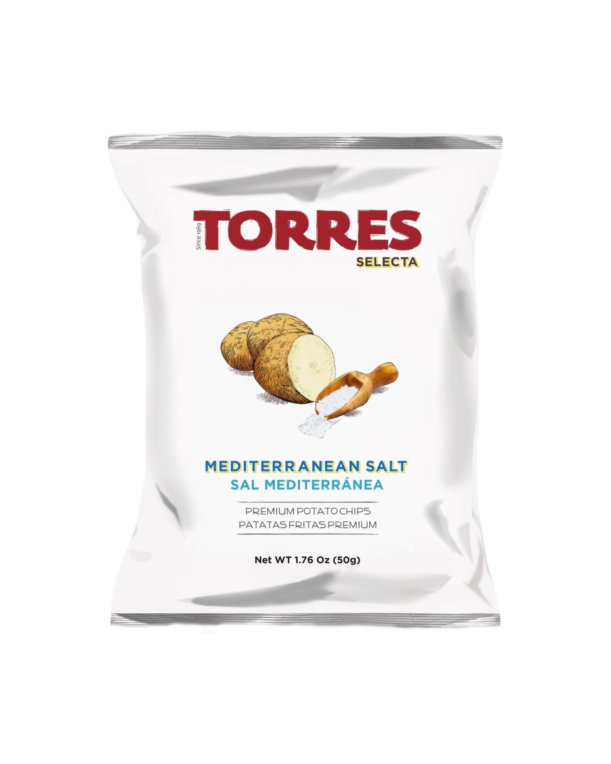 Torres Selecta Mediterranean Salt Chips, 150g