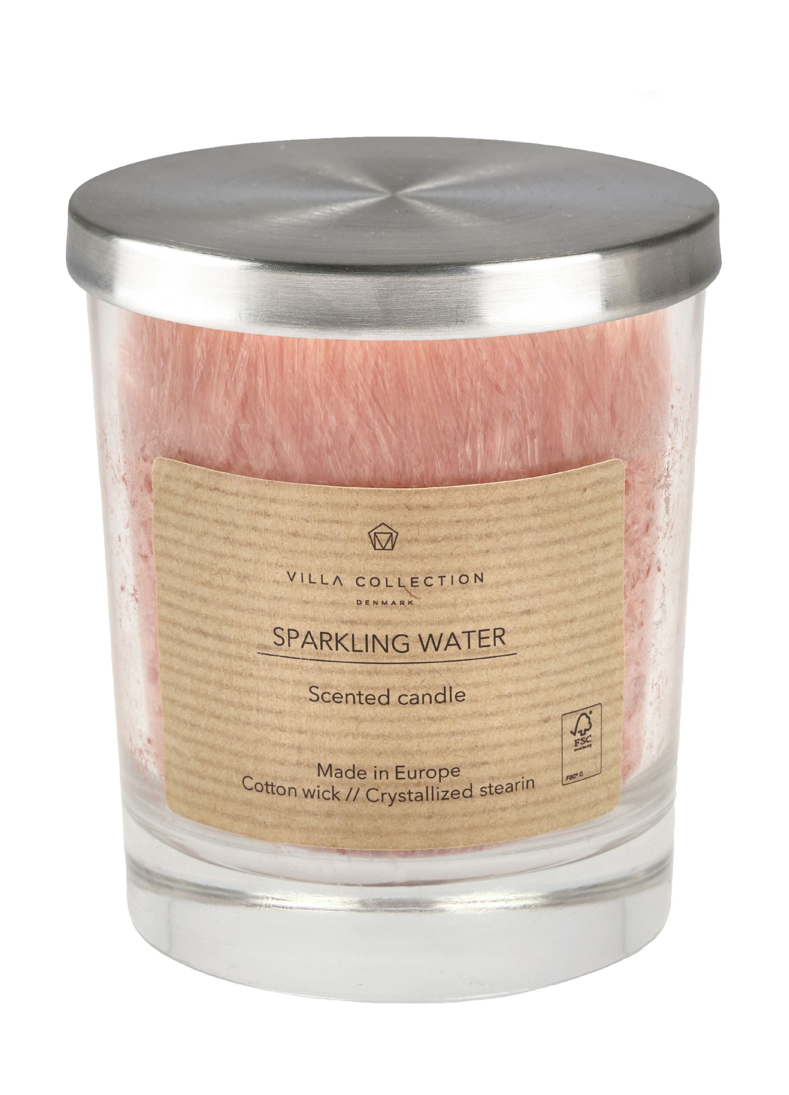 Villa Collection Kras Scented Candle Small, Rosa