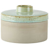 Villa Collection Vase With Lid ø 14 Cm, Dust Green