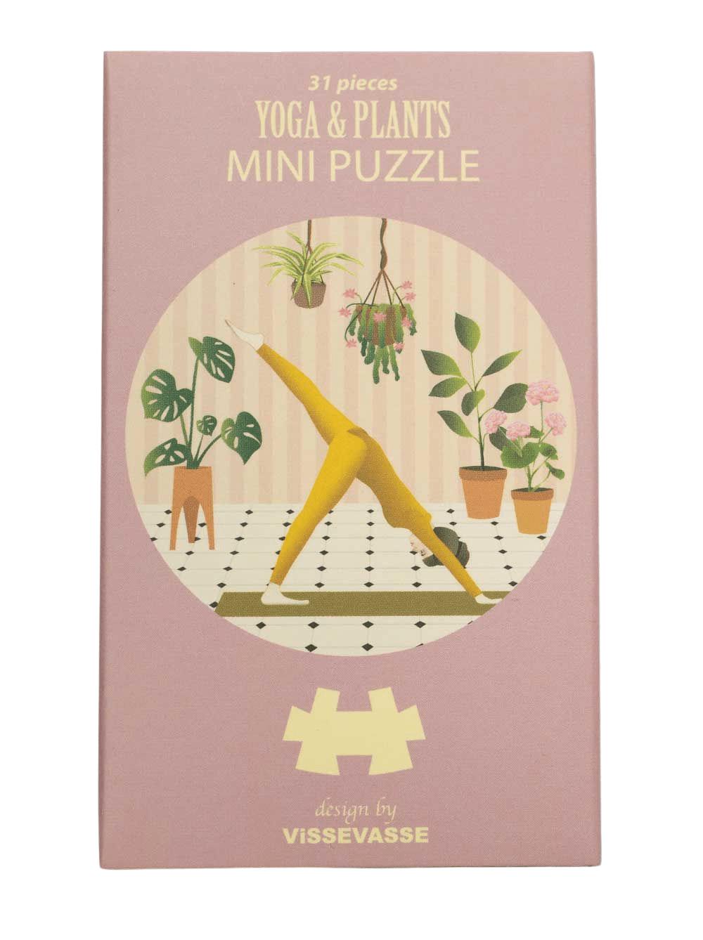 Vissevasse Yoga & Plants Mini Puzzle