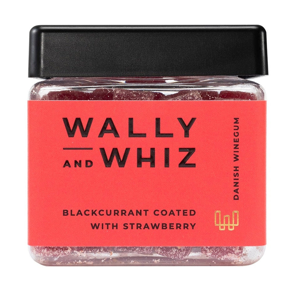 Wally And Whiz Wine Gum Cube, Blackcurrant With Strawberry, 140g