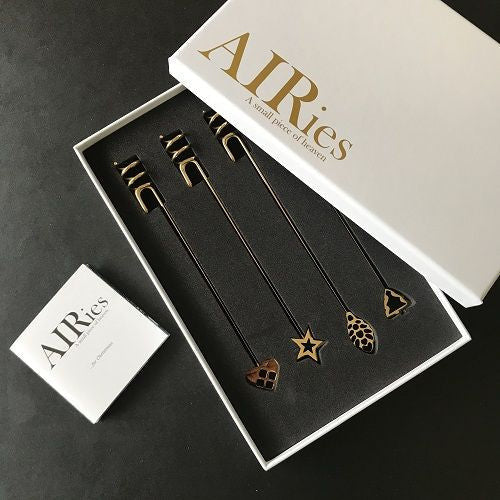 [product_category]-Ai Ries Candle Holder For Christmas Tree Gold, 4 Pcs.-AIRies-5711336031464-93905-AIR-3
