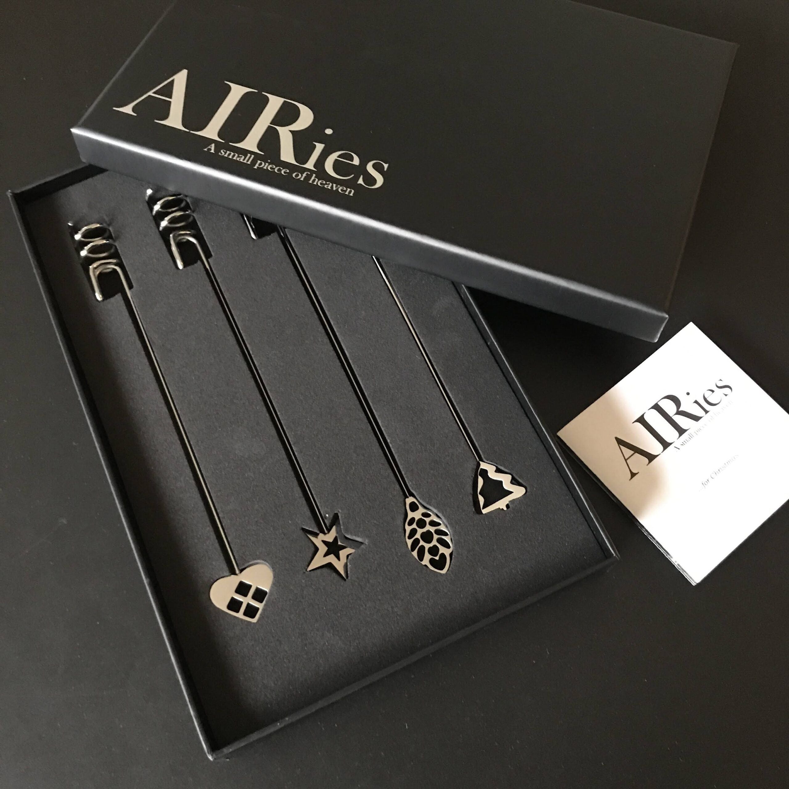 [product_category]-Ai Ries Candle Holder For Christmas Tree Silver, 4 Pcs.-AIRies-5711336031594-93917-AIR-2