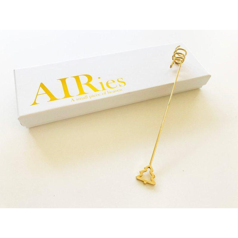 [product_category]-Ai Ries Candle Holder For Christmas Tree With Christmas Tree Motif, Gold-AIRies-5711336031419-93900-AIR-3