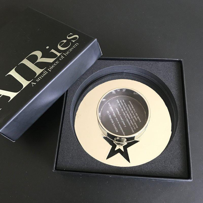 [product_category]-Ai Ries Candle Holder With Star, Silver-AIRies-5711336031471-93906-AIR-5