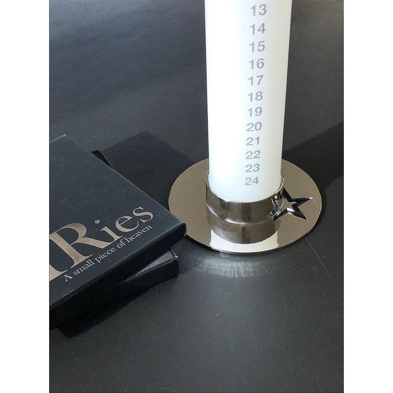 [product_category]-Ai Ries Candle Holder With Star, Silver-AIRies-5711336031471-93906-AIR-6